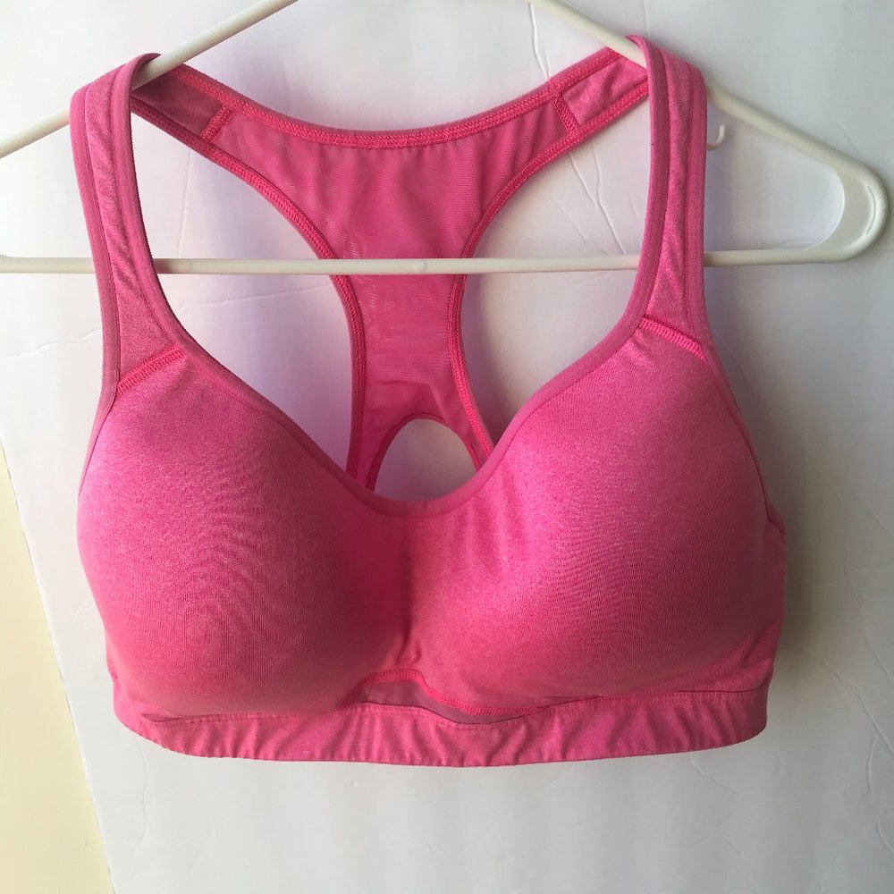 Old Navy Women's Active 40C Go-Dry Sport Bra Hot Pink